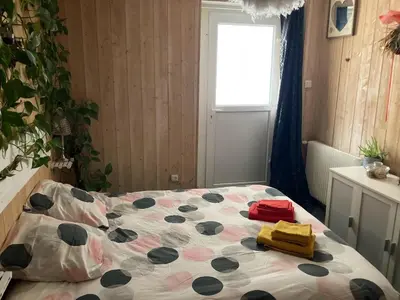 Un ou plusieurs lits dans un hébergement de l'établissement Un bol d’air à la campagne