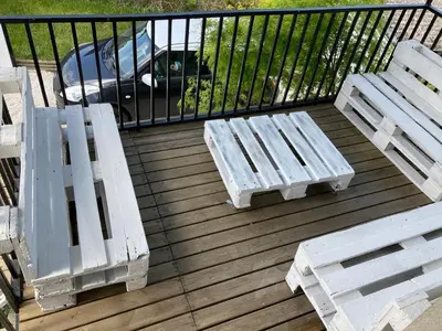 Balcon ou terrasse dans l'établissement Un bol d’air à la campagne