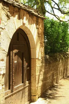 Plan de l'établissement petite maison en pierre au coeur du Périgord noir