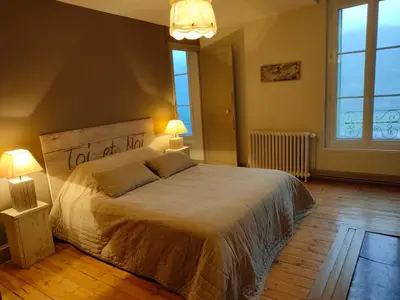 Un ou plusieurs lits dans un hébergement de l'établissement La Maison de Jeanne, maison d'hôtes