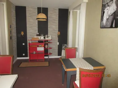 Cuisine ou kitchenette dans l'établissement chambre chez l'habitant