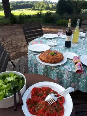 Nourriture dans le B&B/chambre d'hôtes ou à proximité