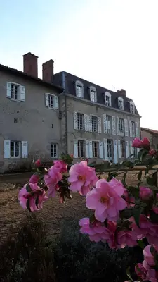 Jardin de l'établissement Le Masbareau, Chambre et Table d'Hôtes de Charme, B&B