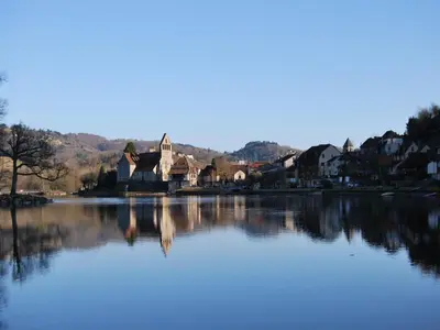 Paysage naturel près de la maison d'hôtes
