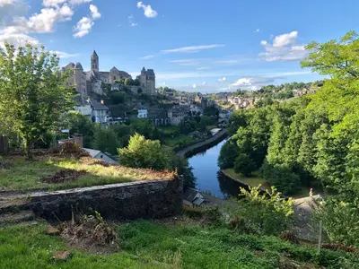 Paysage naturel près de la maison de vacances