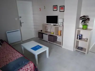 Télévision ou salle de divertissement dans l'établissement Le Clos Doménat 1