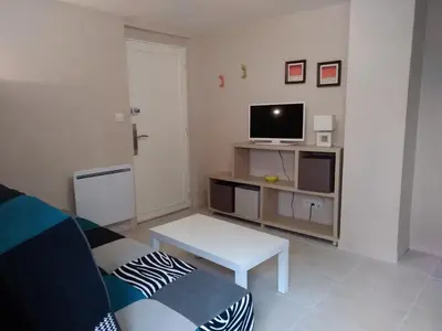 Télévision ou salle de divertissement dans l'établissement Le Clos Doménat 1