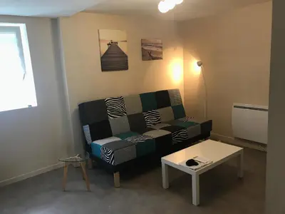 Coin salon dans l'établissement Le Clos Doménat 1