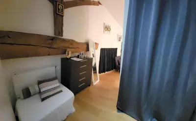 Coin salon dans l'établissement Les hauts Brianço