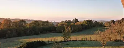 Paysage naturel près de la maison de vacances