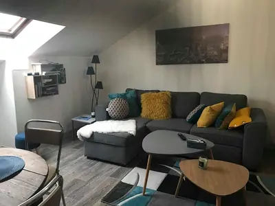 Plan de l'établissement Le Carpé Diem, Cosy, Confort, Cocooning, 90 m²