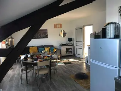 Plan de l'établissement Le Carpé Diem, Cosy, Confort, Cocooning, 90 m²