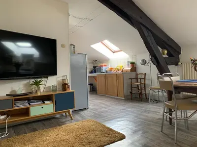 Plan de l'établissement Le Carpé Diem, Cosy, Confort, Cocooning, 90 m²