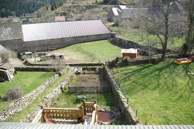 Jardin de l'établissement La Belle Arverne