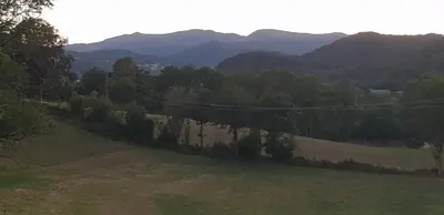 Paysage naturel près de la maison de vacances