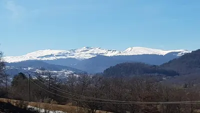 Paysage naturel près de la maison de vacances