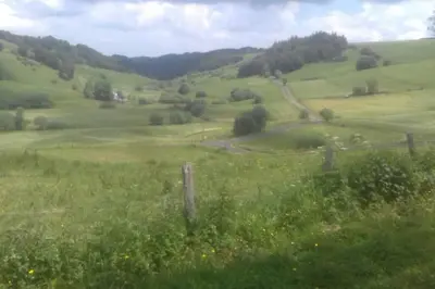 Paysage naturel près de la maison de vacances