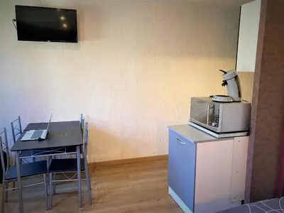 Cuisine ou kitchenette dans l'établissement Appartement double centre de LIMOGES