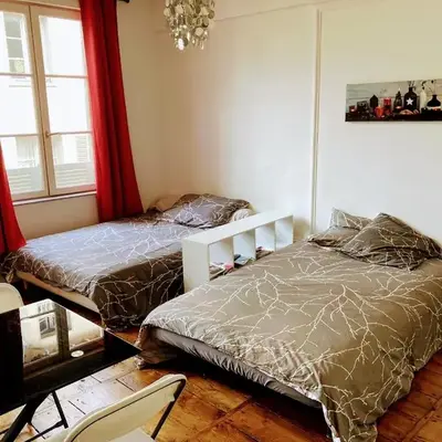 STUDIO double dans centre de LIMOGES WIFI