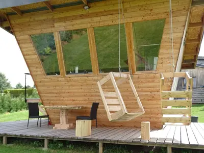 Jardin de l'établissement LOGIS LAS CROZAS La Poupe