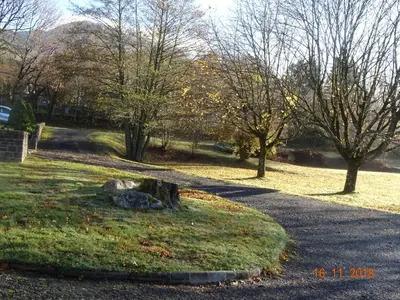Jardin de l'établissement Cocooning Auvergnat