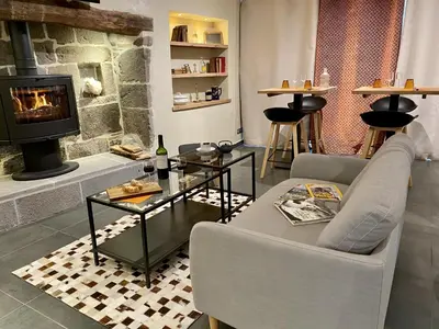 Coin salon dans l'établissement Le Sagranier