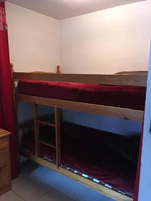 Un ou plusieurs lits dans un hébergement de l'établissement Appartement chalet Bellevue-pied de la montagne - Mont Dore