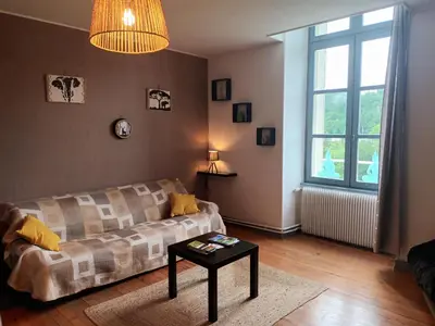 Plan de l'établissement Appartement chaleureux de 82M2 proche de Vulcania