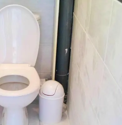 Salle de bains dans l'établissement Maison confortable sur jardin clôturé à Marcillac-la-Croisille