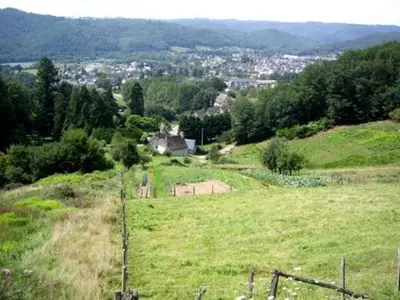 Paysage naturel près de la maison de vacances