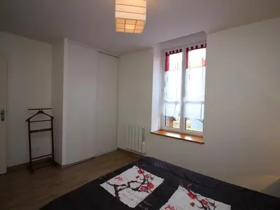 Un ou plusieurs lits dans un hébergement de l'établissement Appartement T3 Mont Dore, Wifi, 5 pers - FR-1-608-35