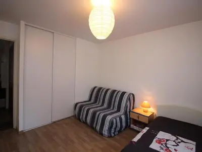 Coin salon dans l'établissement Appartement T3 Mont Dore, Wifi, 5 pers - FR-1-608-35