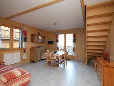 Plan de l'établissement Chalet Mont-Dore avec terrasse, proche centre, 6 pers. - FR-1-608-41