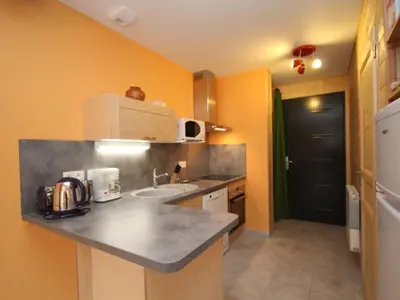 Plan de l'établissement Chalet Mont-Dore avec terrasse, proche centre, 6 pers. - FR-1-608-41