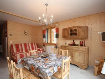 Plan de l'établissement Chalet Mont-Dore avec terrasse, proche centre, 6 pers. - FR-1-608-41