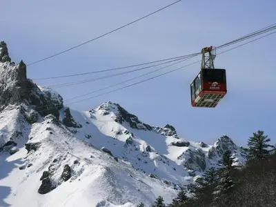 L'établissement Charmant T2 hyper centre Mont-Dore avec WIFI - FR-1-608-63 en hiver