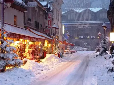L'établissement Charmant T2 hyper centre Mont-Dore avec WIFI - FR-1-608-63 en hiver