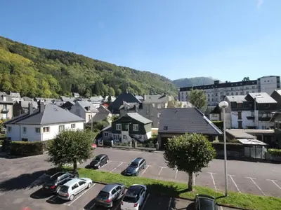 Vue générale sur la montagne ou vue sur la montagne depuis l'appartement