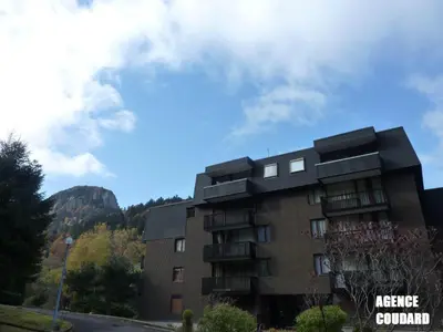 Vue générale sur la montagne ou vue sur la montagne depuis l'appartement