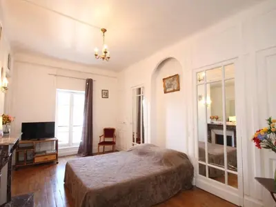Télévision ou salle de divertissement dans l'établissement Beau T2 Hyper Centre avec WiFi - FR-1-608-126