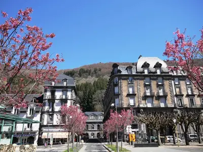 Vue générale sur la montagne ou vue sur la montagne depuis l'appartement