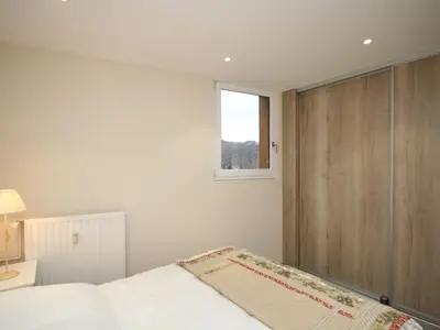 Un ou plusieurs lits dans un hébergement de l'établissement Splendide T3 avec Terrasse et Garage, 6 Pers. - FR-1-608-24