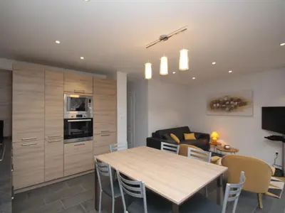 Cuisine ou kitchenette dans l'établissement Splendide T3 avec Terrasse et Garage, 6 Pers. - FR-1-608-24
