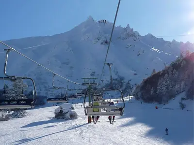 L'établissement Mont-Dore: Grand T4 Hyper Centre avec WIFI - FR-1-608-27 en hiver