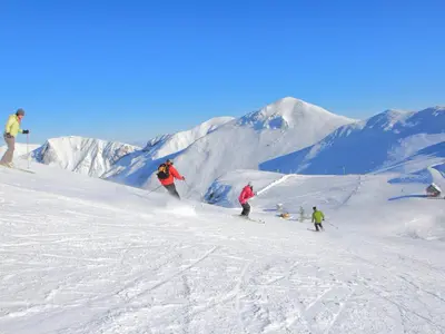 L'établissement Charmant T2 avec Wifi et parking au Mont-Dore - FR-1-608-45 en hiver