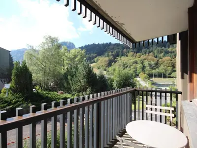 Vue générale sur la montagne ou vue sur la montagne depuis l'appartement