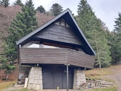 Plan de l'établissement Chalet Mont-Dore 9 pers, cheminée, terrasse, WiFi - FR-1-608-88
