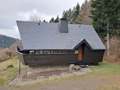 Plan de l'établissement Chalet Mont-Dore 9 pers, cheminée, terrasse, WiFi - FR-1-608-88