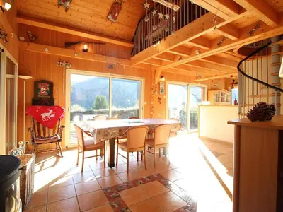 Plan de l'établissement Chalet spacieux 3* avec parking et WiFi au Mont Dore - FR-1-608-106