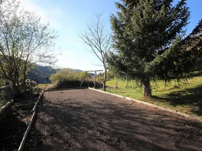 Paysage naturel près de le chalet